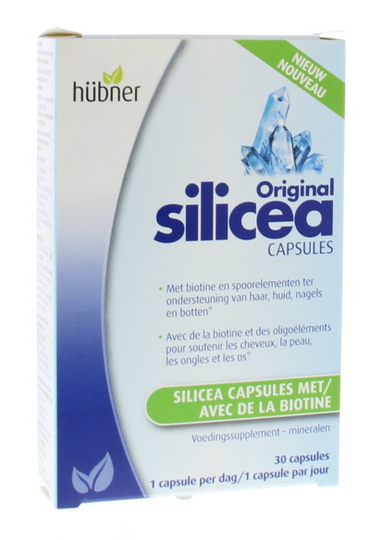 Hubner Original silicea capsules met biotine (30 Capsules)