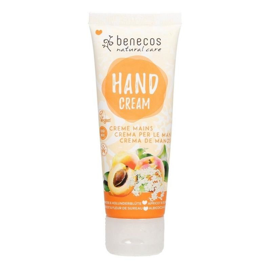 Benecos Handcreme abrikoos vlierbes (75 Milliliter)