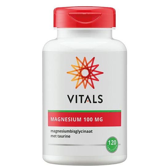 Vitals Magnesiumbisglycinaat 100 mg (120 Tabletten)