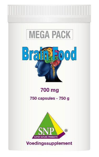 SNP Brainfood 700 mg megapack (750 Capsules)
