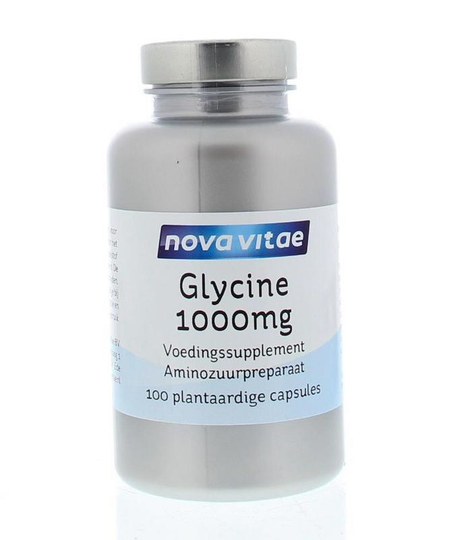 Nova Vitae Glycine 1000mg (100 Vegetarische capsules)