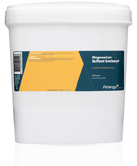 Magnesium Sulfaat Badzout (2500 gram gram) - Fittergy