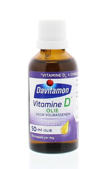 Davitamon D Olie volwassenen (50 Milliliter)