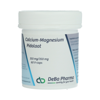 DeBa Pharma Calcium-Magnesium Pidolaat 350/350 mg | 60 capsules