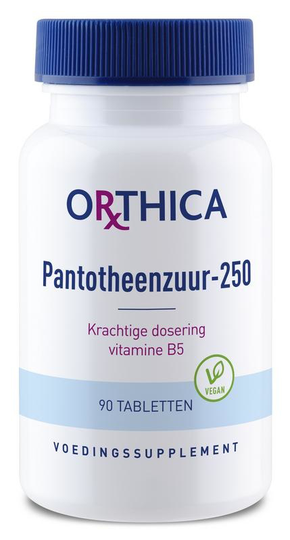 Orthica Vitamine B5 pantotheenzuur-250