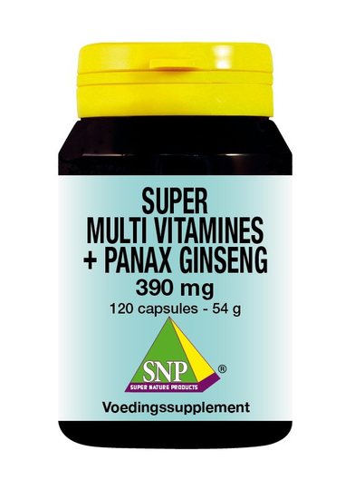 SNP Super multi vitamines panax ginseng (120 Capsules)