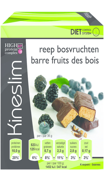 Kineslim Bosvruchten repen (4 Stuks)