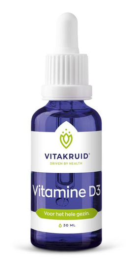 Vitakruid Vitamine D3 druppels (30 Milliliter)