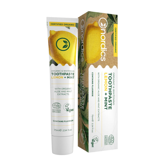 Nordics Tandpasta lemon mint (75 Milliliter)