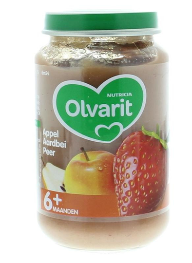 Olvarit Appel aardbei peer 6M54 (200 Gram)