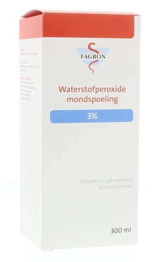 Fagron Waterstofperoxide 3% (300 Milliliter)
