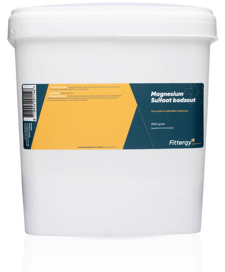 Fittergy Magnesium sulfaat badzout (2500 Gram)
