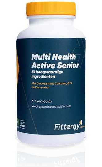 Fittergy Multi health active senior (60 Vegetarische capsules)