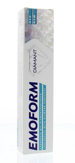 Emoform Tandpasta diamant fluoride (75 Milliliter)