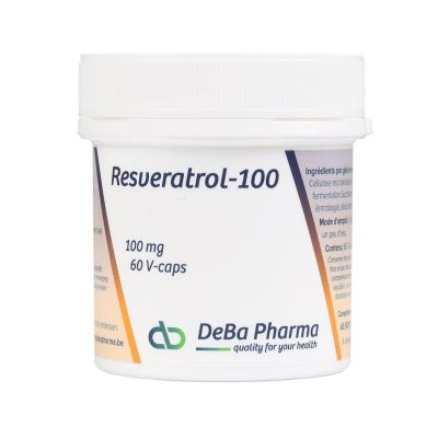 DeBa Pharma Resveratrol-100 | 60 capsules