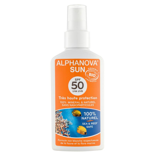 Alphanova Sun Sun spray SPF50 vegan (125 Milliliter)