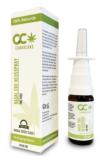 Cannacans CBD Neusspray (10 Milliliter)
