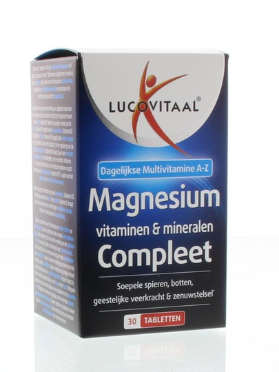 Lucovitaal Magnesium vitaminen mineralen compleet (30 Tabletten)