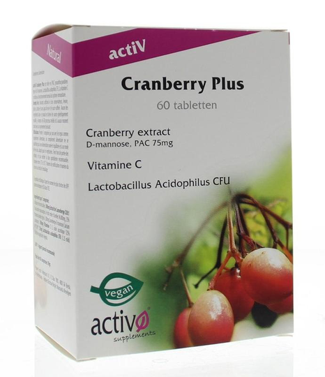 Activo Cranberry plus (60 Tabletten)