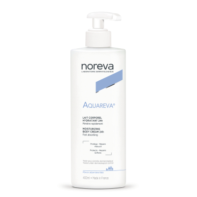 Noreva Aquareva Moisturizing Body Cream 24H | 400 ml