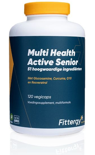 Fittergy Multi health active senior (120 Vegetarische capsules)
