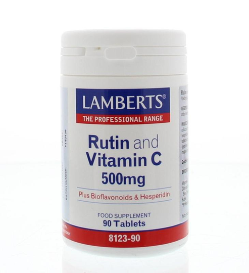 Lamberts Vitamine C 500mg rutine & bioflavonoiden (90 Tabletten)