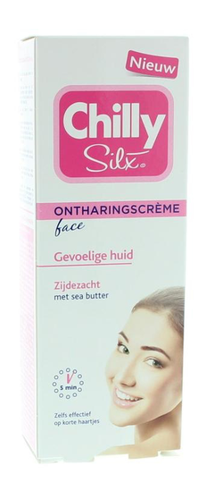 Chilly Silx Ontharingscreme gezicht (50 Milliliter)