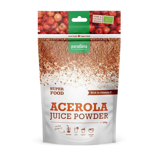 Purasana Acerola poeder/poudre vegan bio (100 Gram)