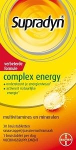 Supradyn Complex energy (30 Bruistabletten)