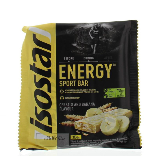 Isostar Reep banaan 3 x 40 gram (1 Stuks)