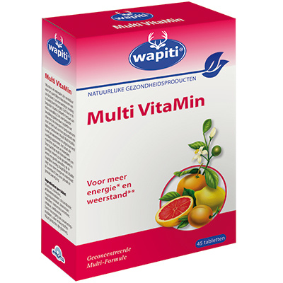 Wapiti Multi vitamin (45 Tabletten)