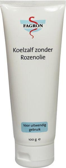 Fagron Koelzalf zonder rozenolie zonder doosje en bijslui (100 Gram)