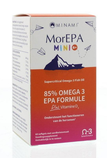 Minami MorEPA Mini smart fats kids 6+ (60 Capsules)