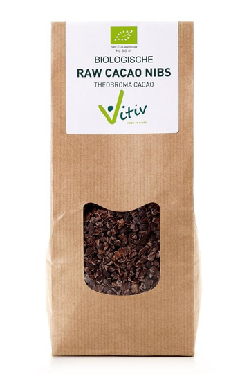 Vitiv Cacao nibs bio (400 Gram)