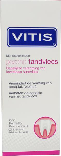 Vitis Gezond tandvlees mondspoeling (500 Milliliter)