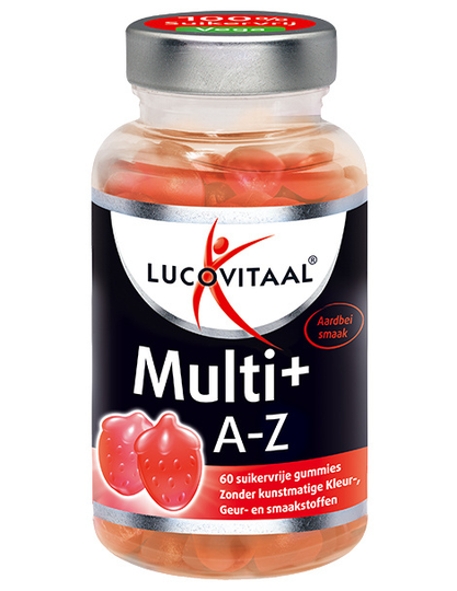 Lucovitaal Multi+ A t/m Z (60 Gummies)
