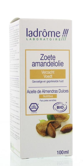 Ladrome Amandelolie zoet (100 Milliliter)