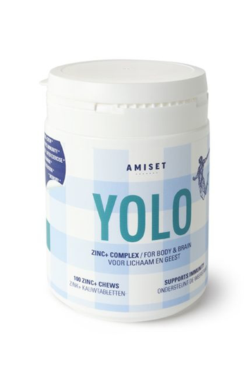 Amiset Yolo - Zink en D3 (100 Stuks)