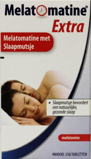 Melatomatine Met slaapmutsje (250 Tabletten)