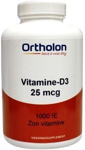 Vitamine D-3 25 mcg 1000 IE Ortholon