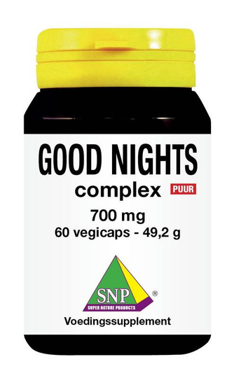 SNP Good night vegicaps puur (60 Vegetarische capsules)