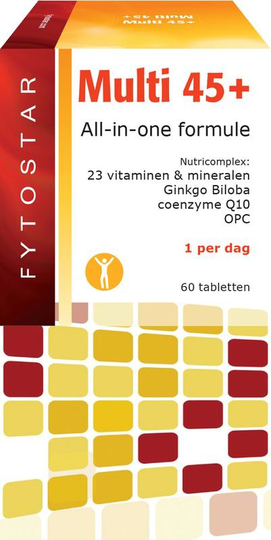 Fytostar Multi 45+ multivitamine (60 Tabletten)