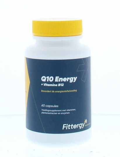 Fittergy Co-enzym Q10 30mg met Vitamine B12 (60 Capsules)