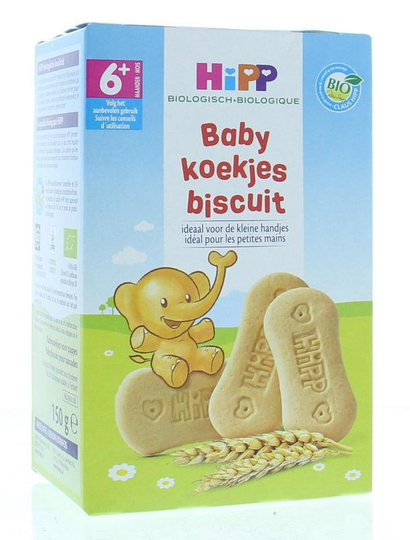 Hipp Babykoekjes voor papjes 6 maand bio (150 Gram)