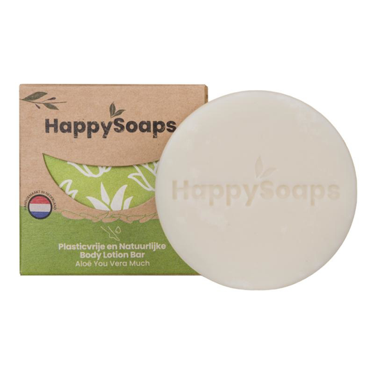 Happysoaps Bodylotion bar aloe you vera much (65 Gram)