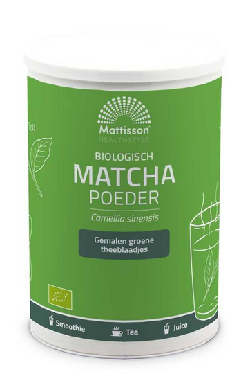 Mattisson Matcha poeder bio (350 Gram)