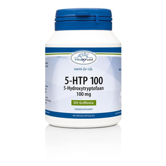 Vitakruid 5-HTP 100 mg (60 Vegetarische capsules)