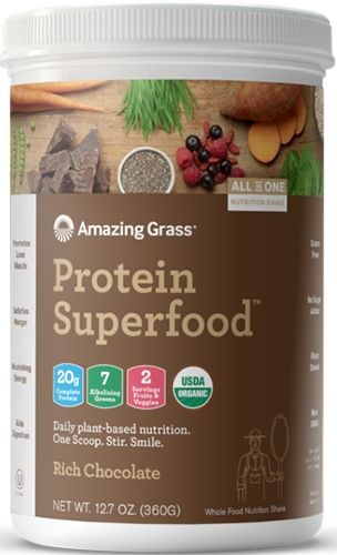 Amazing Grass Protein superfood rich chocolate (360 Gram)