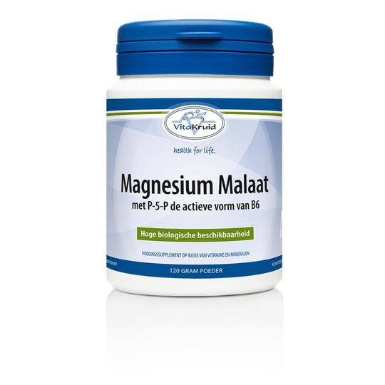 Vitakruid Magnesium Malaat met P-5-P (120 Gram)
