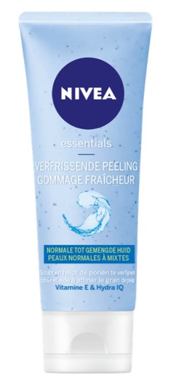 Nivea Essentials rice scrub normale huid (75 Milliliter)
